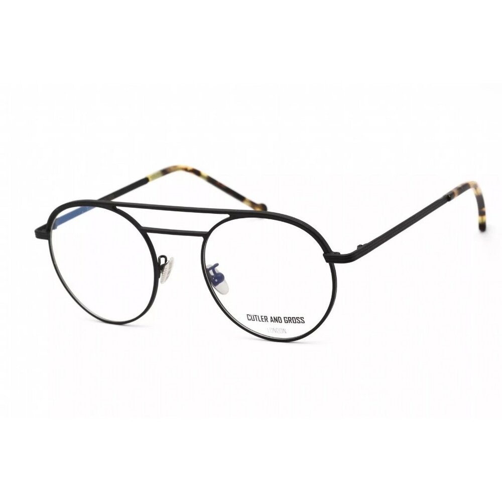 CUTLER AND GROSS Eyeglasses CG1269-013-50 Size 50/21/round BRAND NEW W CASE